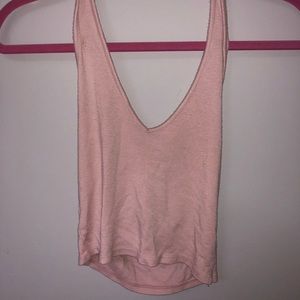 Brandy Melville Pink Halter Tank